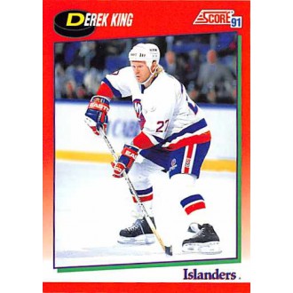 Řadové karty - King Derek - 1991-92 Score Canadian English No.167