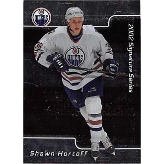 Řadové karty - Horcoff Shawn - 2001-02 BAP Signature Series No.60