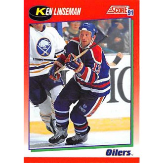 Řadové karty - Linseman Ken - 1991-92 Score Canadian English No.239