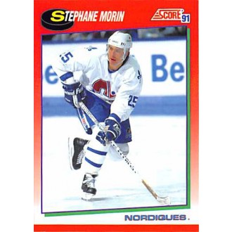 Řadové karty - Morin Stephane - 1991-92 Score Canadian English No.254