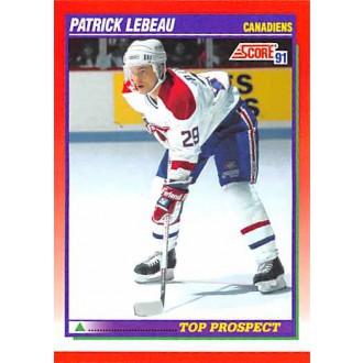 Řadové karty - Lebeau Patrick - 1991-92 Score Canadian English No.280