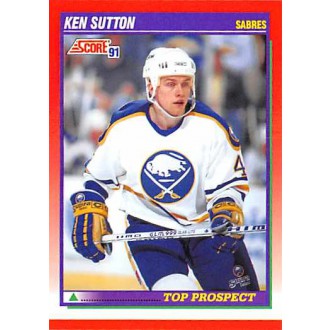 Řadové karty - Sutton Ken - 1991-92 Score Canadian English No.283
