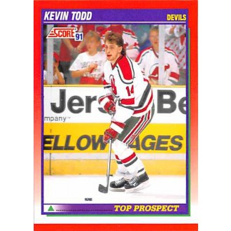Řadové karty - Todd Kevin - 1991-92 Score Canadian English No.287