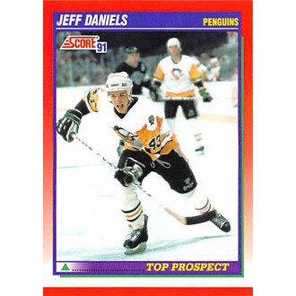 Řadové karty - Daniels Jeff - 1991-92 Score Canadian English No.290