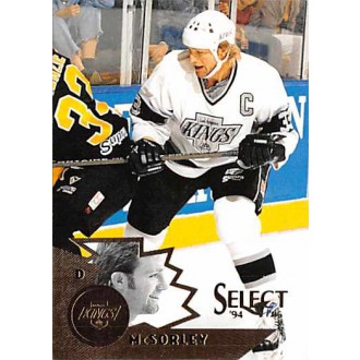 Řadové karty - McSorley Marty - 1994-95 Select No.124