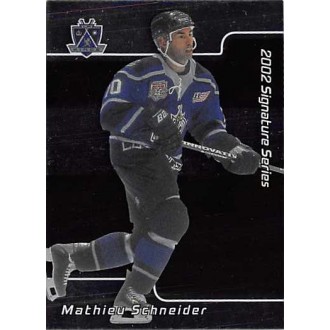 Řadové karty - Schneider Mathieu - 2001-02 BAP Signature Series No.159