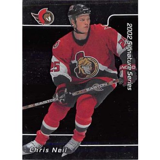 Řadové karty - Neil Chris - 2001-02 BAP Signature Series No.219