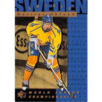 Řadové karty - Ohlund Mattias - 1994-95 SP No.172