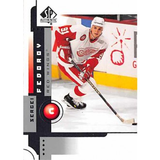 Řadové karty - Fedorov Sergei - 2001-02 SP Authentic No.29