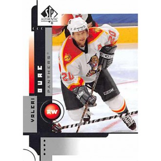 Řadové karty - Bure Valeri - 2001-02 SP Authentic No.36