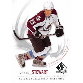 Řadové karty - Stewart Chris - 2009-10 SP Authentic No.41