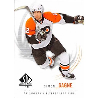 Řadové karty - Gagne Simon - 2009-10 SP Authentic No.78