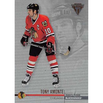 Řadové karty - Amonte Tony - 2001-02 Titanium No.28