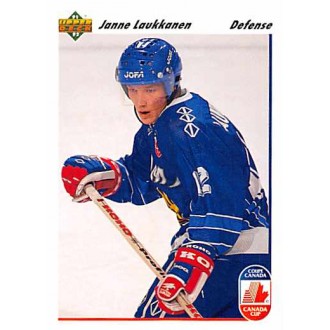 Řadové karty - Laukkanen Janne - 1991-92 Upper Deck No.22