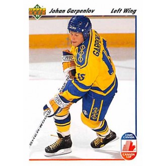 Řadové karty - Garpenlov Johan - 1991-92 Upper Deck No.28