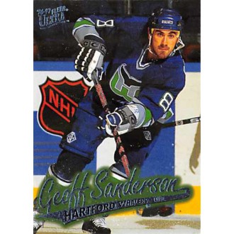 Řadové karty - Sanderson Geoff - 1996-97 Ultra No.76