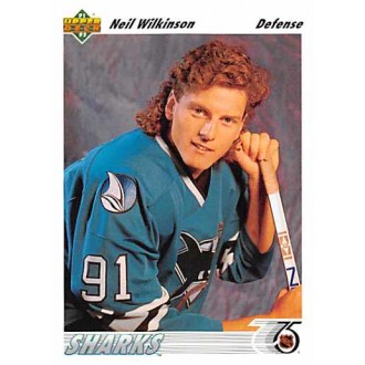 Řadové karty - Wilkinson Neil - 1991-92 Upper Deck No.55