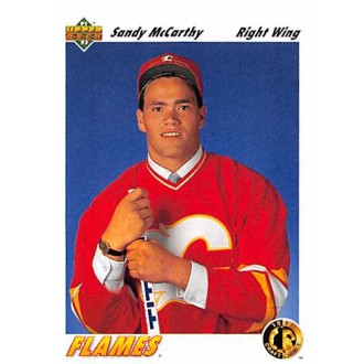 Řadové karty - McCarthy Sandy - 1991-92 Upper Deck No.77