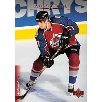 Řadové karty - Foote Adam - 1995-96 Upper Deck No.204