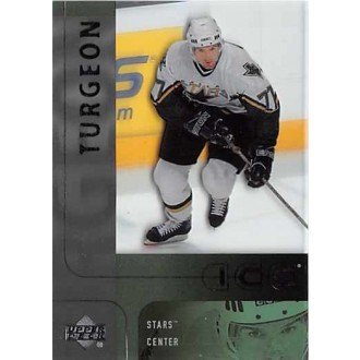 Řadové karty - Turgeon Pierre - 2001-02 Ice No.94