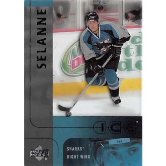 Řadové karty - Selanne Teemu - 2001-02 Ice No.115