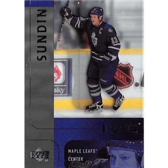 Řadové karty - Sundin Mats - 2001-02 Ice No.122