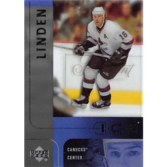 Řadové karty - Linden Trevor - 2001-02 Ice No.124