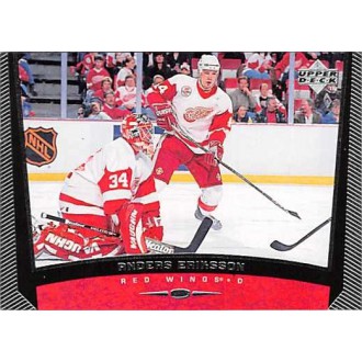 Řadové karty - Eriksson Anders - 1998-99 Upper Deck No.88