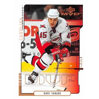 Řadové karty - Tanabe Dave - 2000-01 MVP No.36