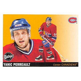 Řadové karty - Perreault Yanic - 2002-03 Vintage No.131