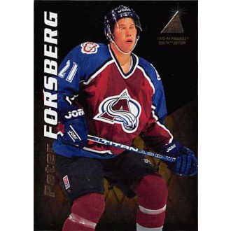 Řadové karty - Forsberg Peter - 1995-96 Zenith No.70