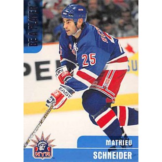 Řadové karty - Schneider Mathieu - 1999-00 BAP Memorabilia No.101