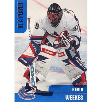 Řadové karty - Weekes Kevin - 1999-00 BAP Memorabilia No.196
