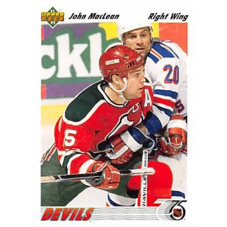 Řadové karty - MacLean John - 1991-92 Upper Deck No.169