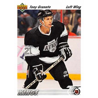 Řadové karty - Granato Tony - 1991-92 Upper Deck No.172