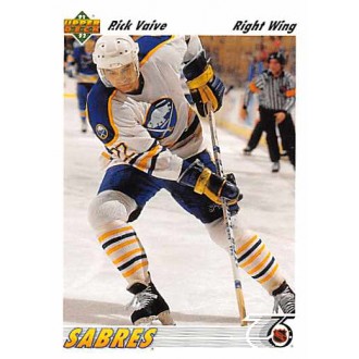 Řadové karty - Vaive Rick - 1991-92 Upper Deck No.179