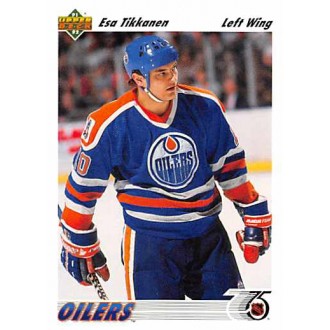 Řadové karty - Tikkanen Esa - 1991-92 Upper Deck No.182