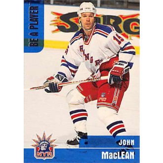 Řadové karty - MacLean John - 1999-00 BAP Memorabilia No.295