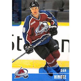 Řadové karty - Hinote Dan - 1999-00 BAP Memorabilia No.337