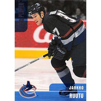 Řadové karty - Ruutu Jarkko - 1999-00 BAP Memorabilia No.347