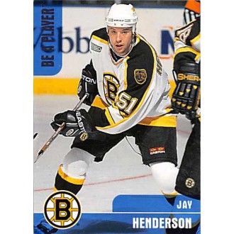 Řadové karty - Henderson Jay - 1999-00 BAP Memorabilia No.358