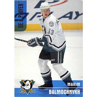 Řadové karty - Balmochnykh Maxim - 1999-00 BAP Memorabilia No.362