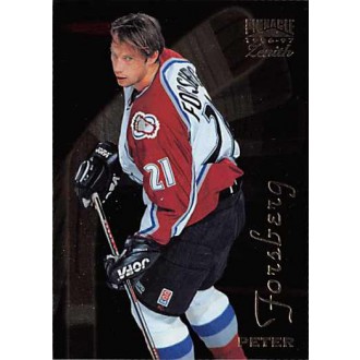 Řadové karty - Forsberg Peter - 1996-97 Zenith No.76