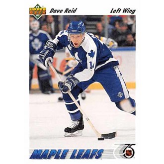 Řadové karty - Reid Dave - 1991-92 Upper Deck No.217