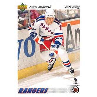 Řadové karty - DeBrusk Louie - 1991-92 Upper Deck No.249