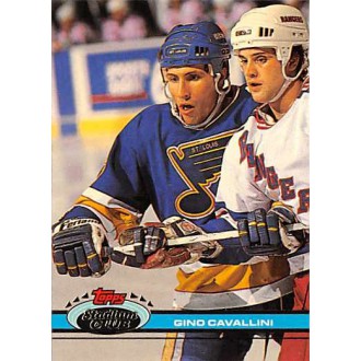 Řadové karty - Cavallini Gino - 1991-92 Stadium Club No.34