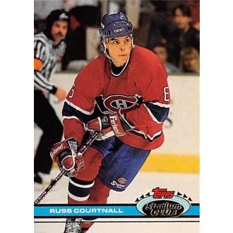 Řadové karty - Courtnall Russ - 1991-92 Stadium Club No.43