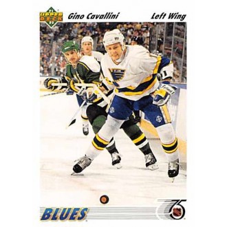 Řadové karty - Cavallini Gino - 1991-92 Upper Deck No.187