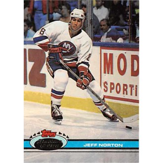 Řadové karty - Norton Jeff - 1991-92 Stadium Club No.98