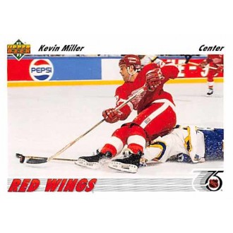 Řadové karty - Miller Kevin - 1991-92 Upper Deck No.142